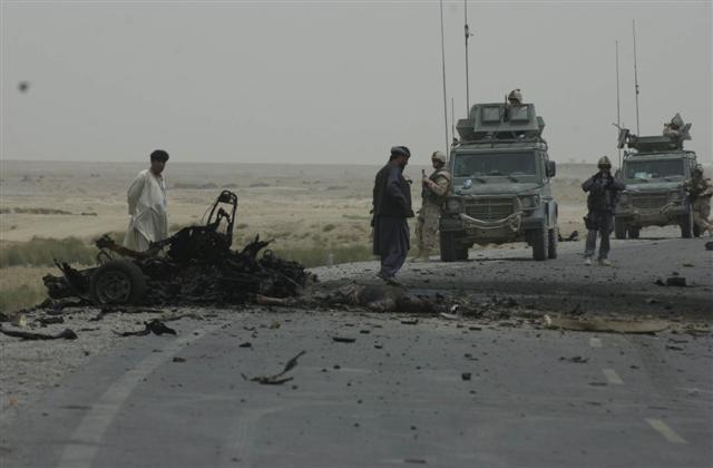 Photo: Bomber killed in botched up suicide attack