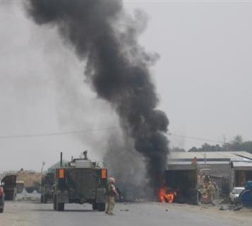 Photo: NATO soldier among five die in Kabul suicide blast
