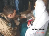 Photo: بیماران بی بضاعت درکندز تداوی رایگان میشوند