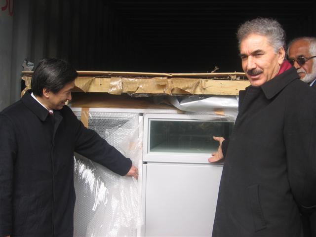 Photo: جاپان موزيم ملى کابل  را مساعدت نمود