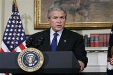 Photo: Afghanistan dominates in Bush State of the Union Address