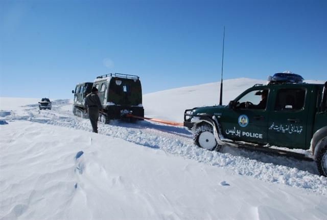 11 snow-trapped policemen rescued by ISAF