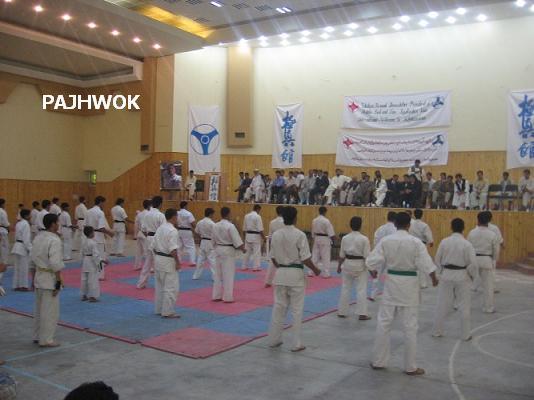 Photo: مسابقات قهرمانی کیوکوشین کان کاراته هرات آغازگردید