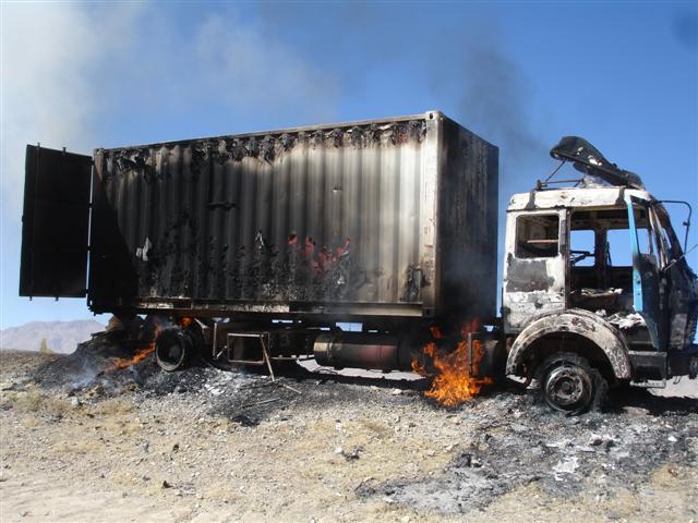 Taliban destroy UN food trucks in Faryab