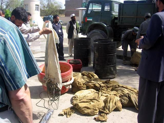 9 heroin-making labs destroyed in Sherzad raid