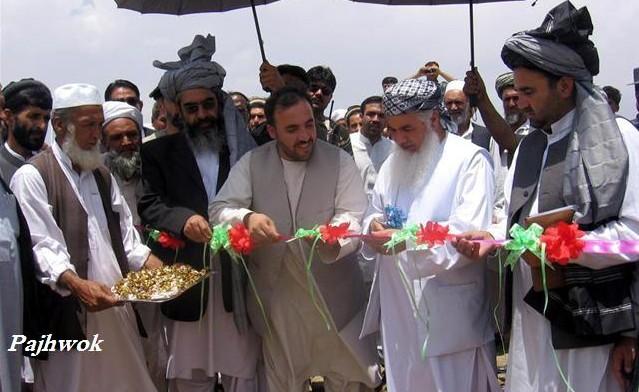 Photo: لغمان ته د١٦ ميګاواټه برېښنا  دسب ستيشن جوړولو کار پيل شو