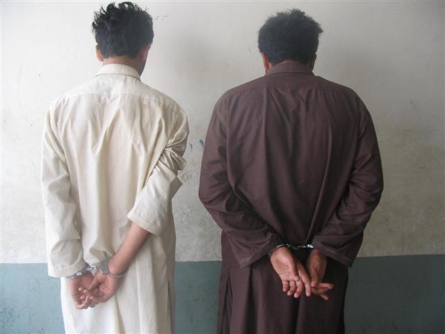 په مزار کې يو شمېر غله نيول شوي