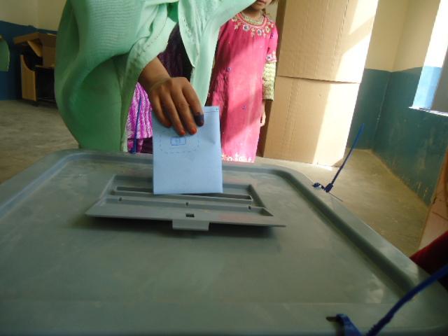 Zabul Election Woman
