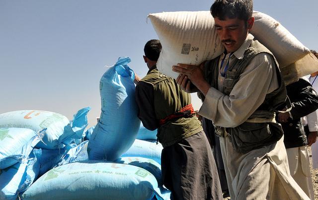 Stolen wheat aid for Helmand flood victims recovered