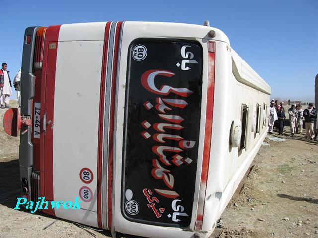 20 dead, 24 wounded in Zabul accident