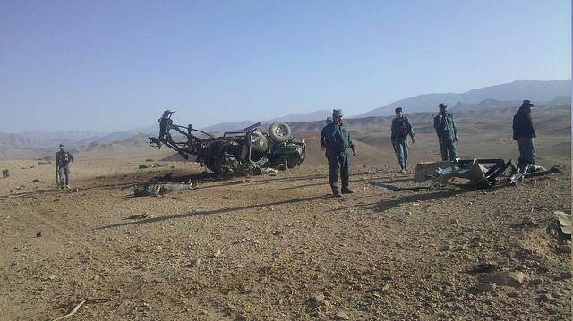 Pic of police from uruzgan province