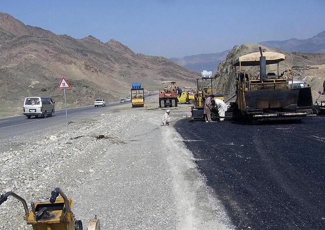 road construction in progress