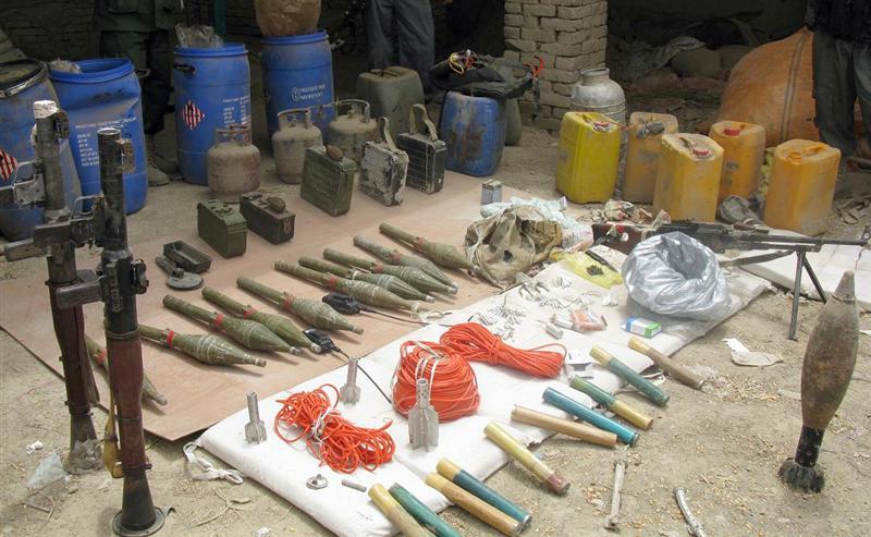 NDS seizes large quantity of weapons and ammunition
