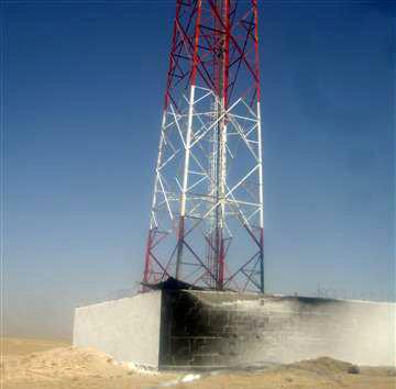 Taliban torch 2 telephone towers in Uruzgan