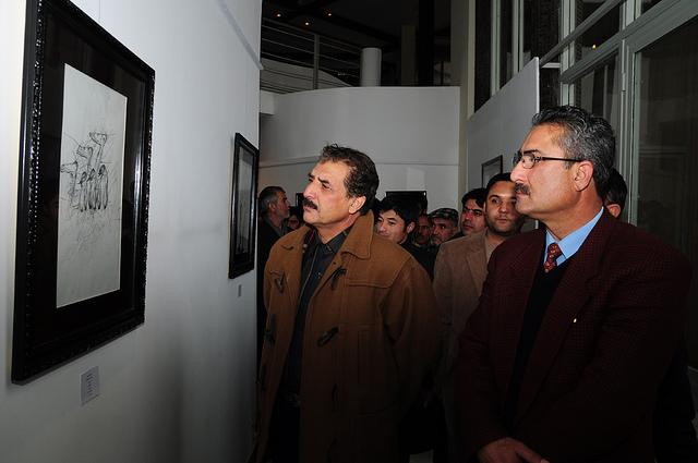painting exhibition in Kabul