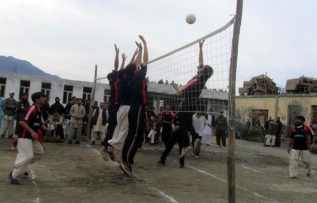 Volleyball event concludes in Tirinkot