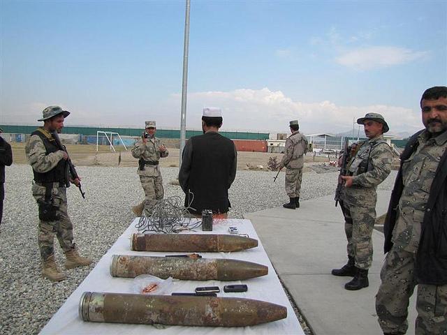 Weapons Seized by Border Police