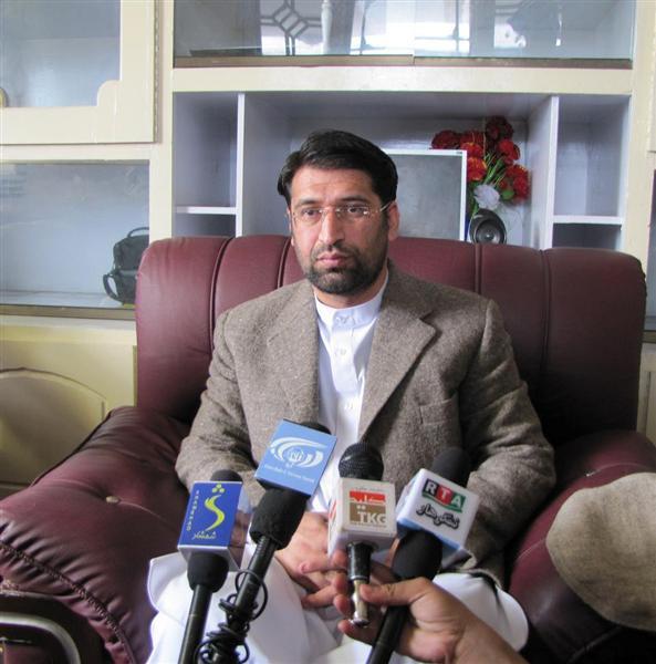 amaluddin Badar the governor of eastern Nuristan province