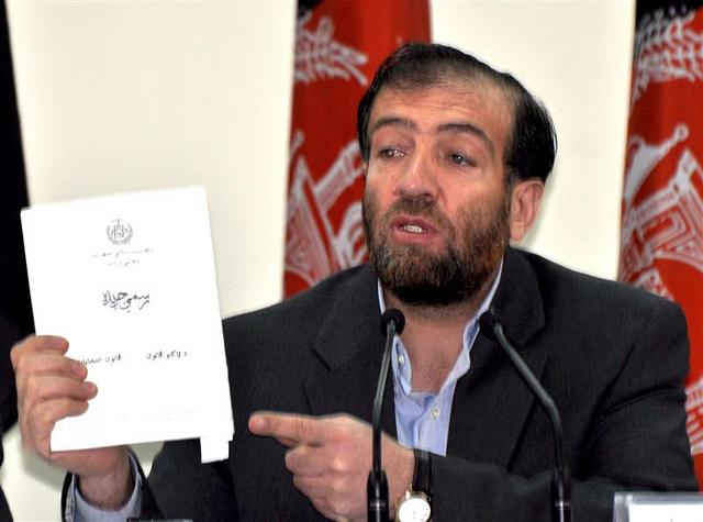Fazal Ahmad Manawi, Head of (IEC),  head of Independent Election Commission (IEC), Kabul