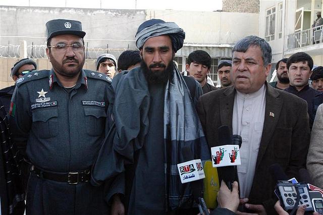 A Taliban commander, Torjan Talks to Media