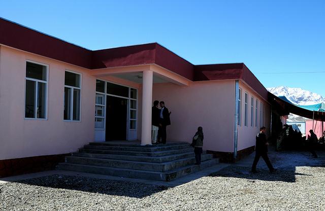 newly constructed Sur Asyaab girls’ school