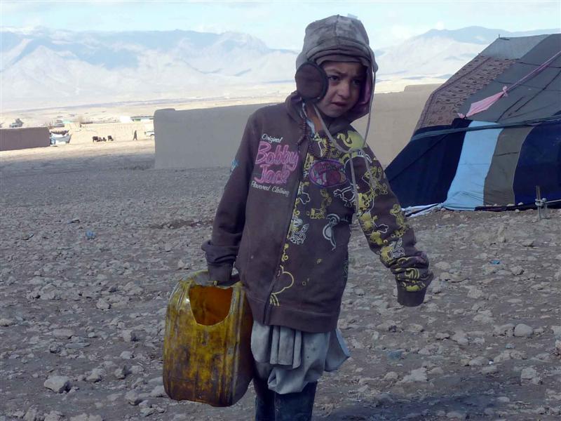 Displaced families in Balkh demand winter aid