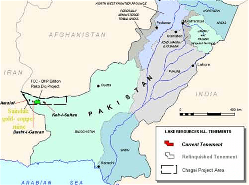 نقشه پاکستان