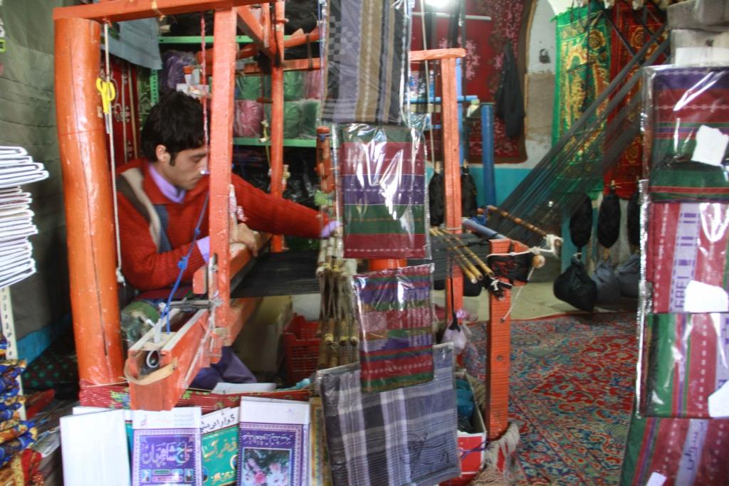 Silk Weaving in Herat