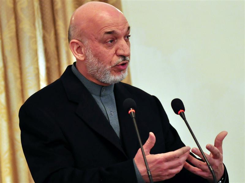 Peace process aimed at ending bloodshed: Karzai