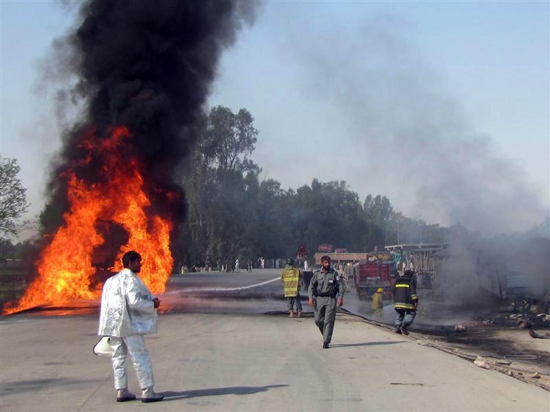 Taliban destroy Panjwai ring road
