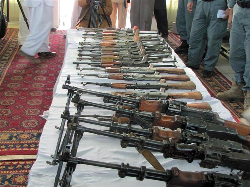 Drive to collect illegal arms underway in Khost