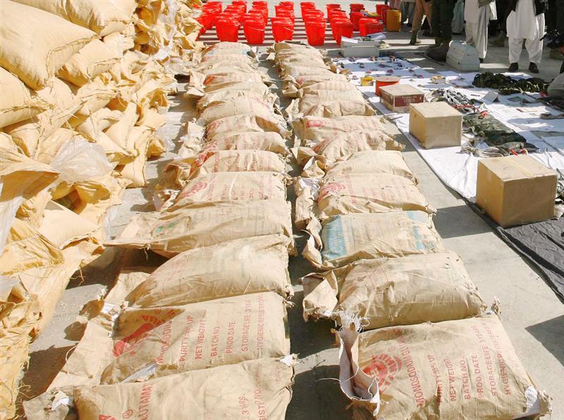 7 Tonnes of banned fertiliser seized in Logar