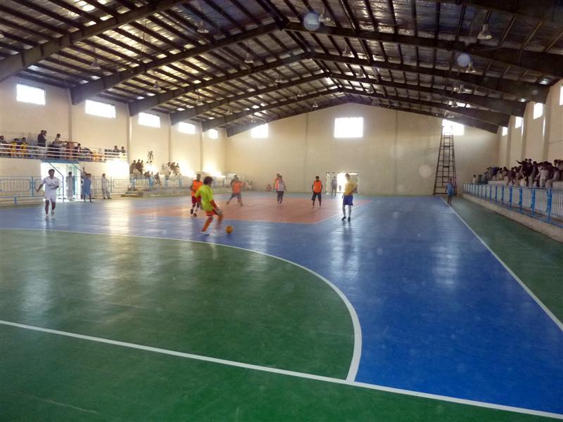 يک جمنازیوم ورزشی درعنابۀ پنجشير به بهره بردارى رسيد