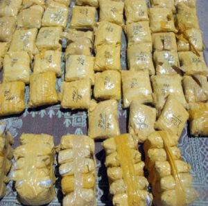زر کيلوګرامه چرس ونيول شول