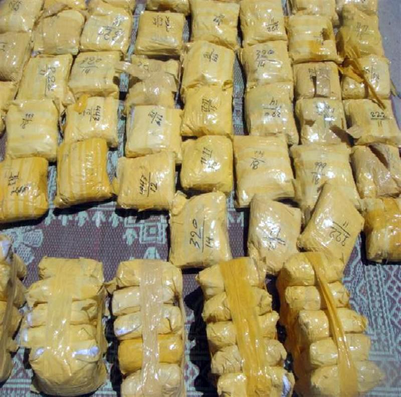 Dozens kg of drugs seized in Nimroz