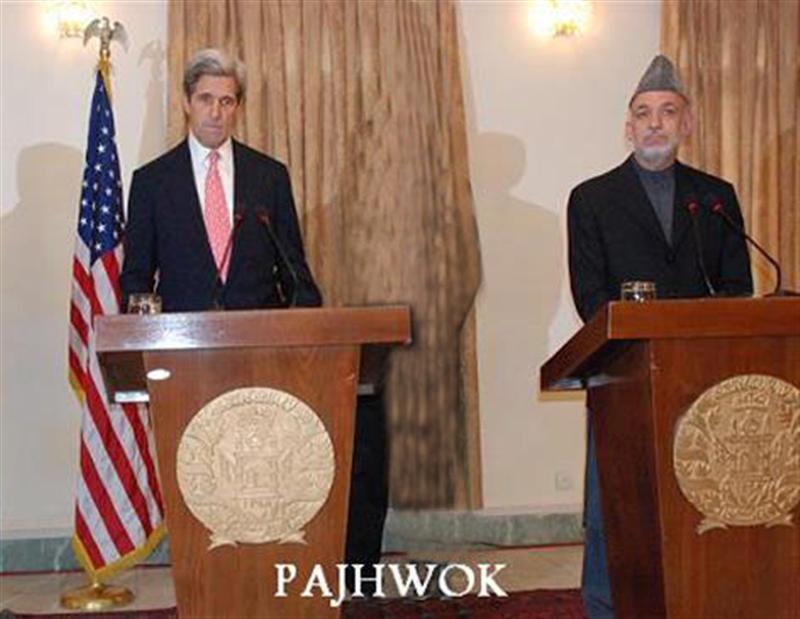 Karzai, Kerry discuss post-Osama scenario