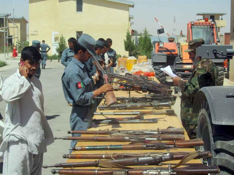 114 weapons turned in to DIAG in Helmand