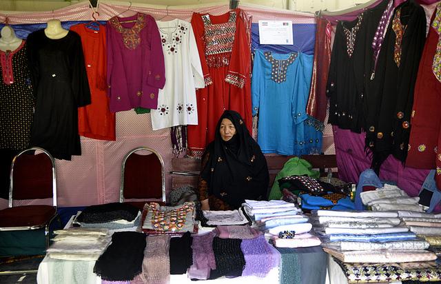 Afghan-Iran handicrafts on display in Kabul
