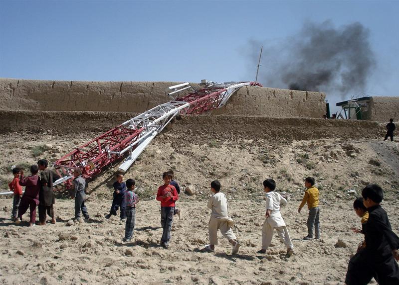 Another mobile phone tower destroyed in Wardak
