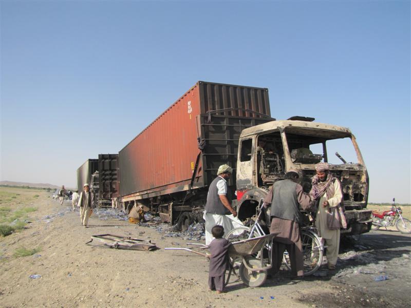 Militants attack ISAF logistics convoy in Wardak
