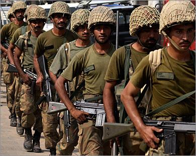پنج سرباز پاکستانی در مرز با هند کشته شدند