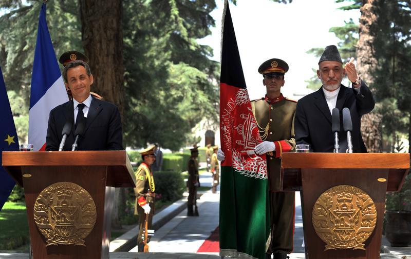 Sarkozy: roots of terror lie beyond Afghan borders