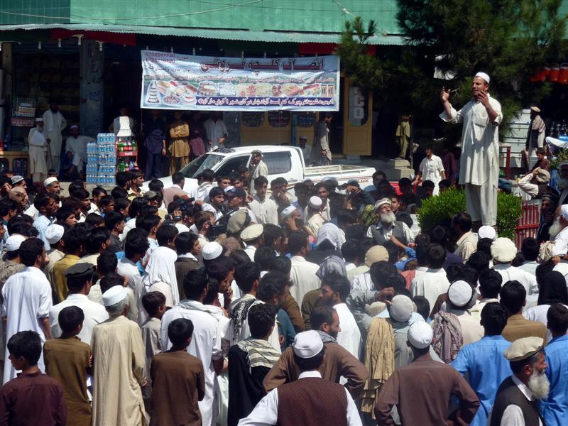 Hundreds rally in Kunar against Pakistani attacks