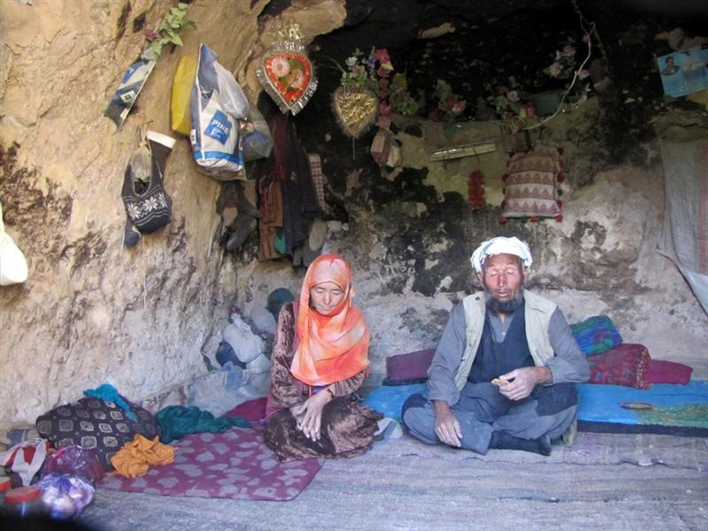 مغاره نشینان بامیان عيد را بدون مخارج سپرى ميکنند
