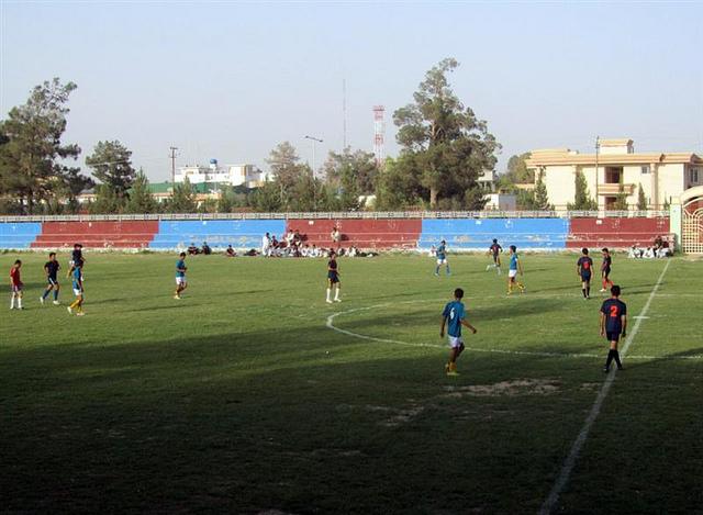 Football tournament begins in Lashkargah