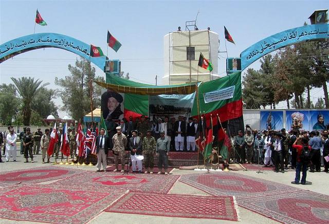 responsibilities of Helmand province were switched to Afghan National Security