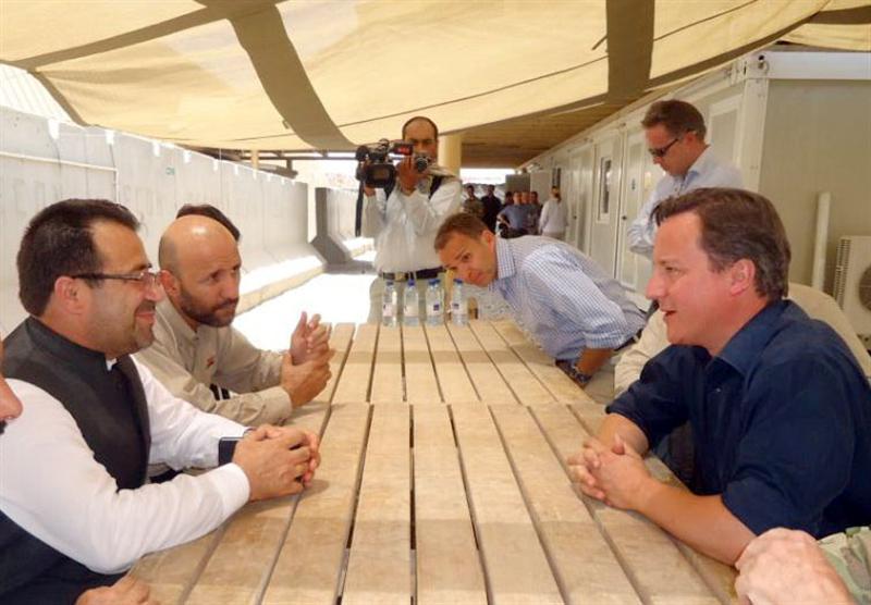 UK Prime Minister visits Helmand