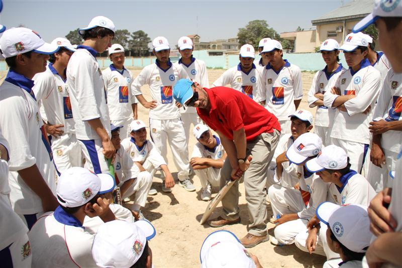 Cricket players trained in Khost