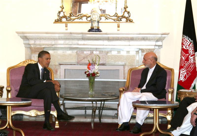 Karzai, Obama discuss strategic pact, peace drive