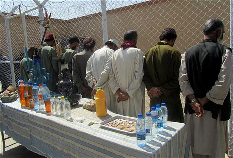 7 militants detained, drugs seized